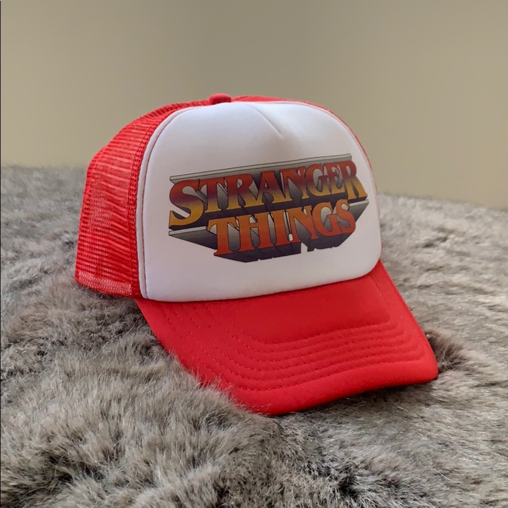 Stranger Things UNISEX Trucker Snap back hat cap